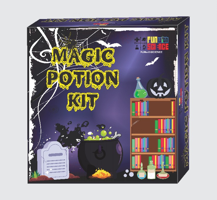 DIY Halloween Witches' Potions Kit for Kids - Make Your Own